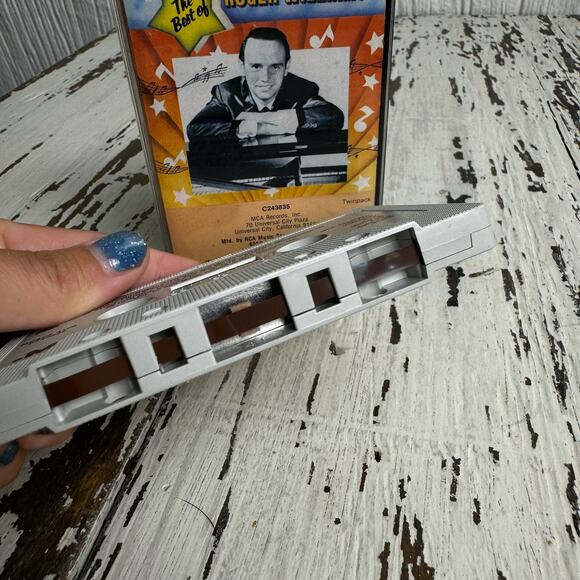 Roger Williams The Best of Roger Williams 1976 MCA Cassette Tape Pop Jazz Vtg - Picture 5 of 5